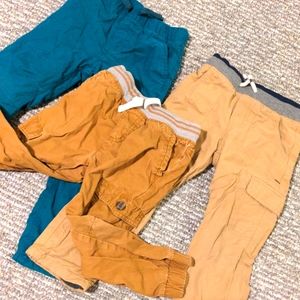 3 pairs cat&jack boys pants 3T